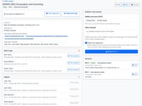 One SWMS on a desktop, at revision 2: activity, sites, high risk work tags and required signers; people still to sign with the reason and a Take signature button; people who signed, with signatures; a panel to publish a new version; versions; audit trail.