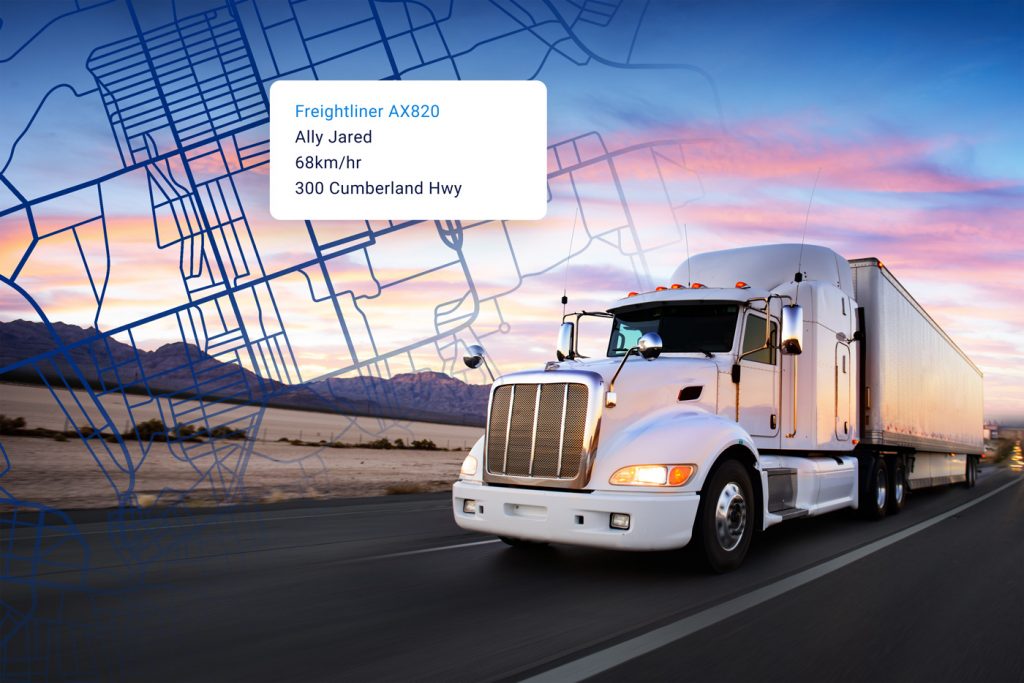 How to track your truck in real time with Teletrack app